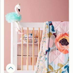 Anthropologie toddler bedding NWT